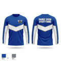 Dunbar Wolverines Long Sleeve Performance Shirt - 1