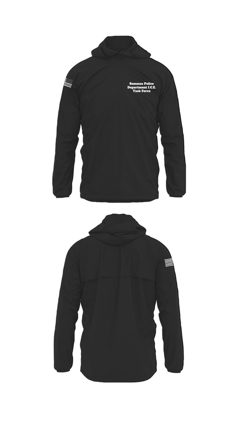 Windbreaker, Semmes Police Department I.C.E. Task Force, Police, Teamtime, Team time, sublimation, custom sports apparel, team uniforms, spirit wear, spiritwear, sports uniforms, custom shirts, team store, custom team store, fundraiser sports, apparel fundraiser