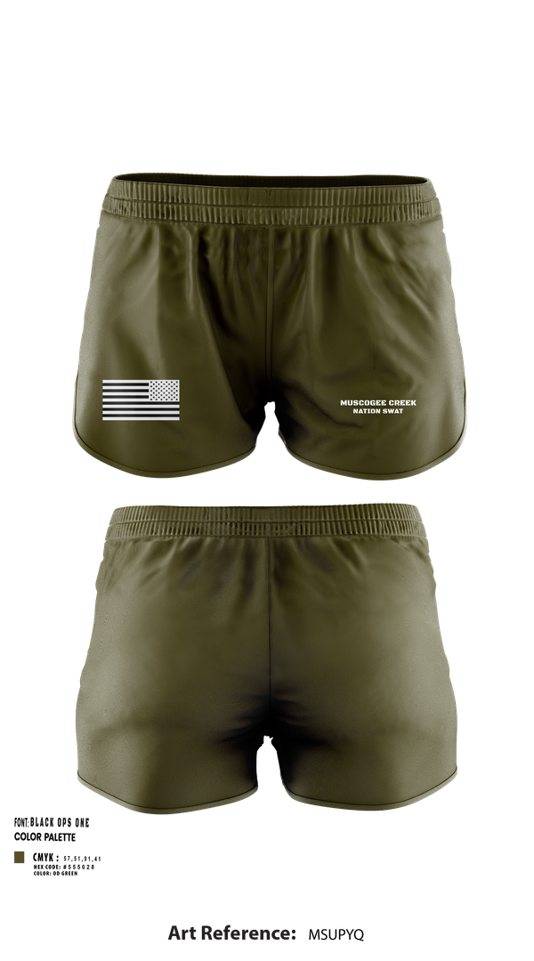 Ranger Panties, Muscogee Creek Nation SWAT, , Teamtime, Team time, sublimation, custom sports apparel, team uniforms, spirit wear, spiritwear, sports uniforms, custom shirts, team store, custom team store, fundraiser sports, apparel fundraiser