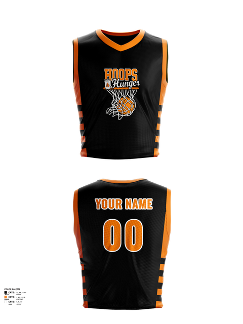 Mens Basketball Jersey, Hoops 4 Hunger, Men's Basketball, Teamtime, Team time, sublimation, custom sports apparel, team uniforms, spirit wear, spiritwear, sports uniforms, custom shirts, team store, custom team store, fundraiser sports, apparel fundraiser