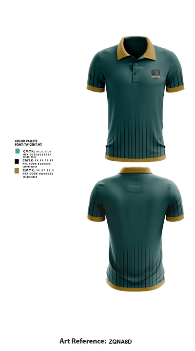 southeast Jaguars 26594681 Short Sleeve Performance Polo - 1