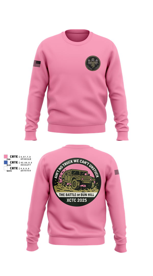 Crew Neck Sweatshirt, A 1/111 Field Artillery, , Teamtime, Team time, sublimation, custom sports apparel, team uniforms, spirit wear, spiritwear, sports uniforms, custom shirts, team store, custom team store, fundraiser sports, apparel fundraiser