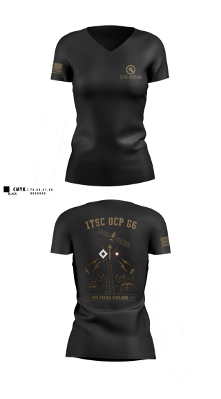 Womens Short Sleeve Vneck Shirt, 1 TSC OCP G6, Army, Teamtime, Team time, sublimation, custom sports apparel, team uniforms, spirit wear, spiritwear, sports uniforms, custom shirts, team store, custom team store, fundraiser sports, apparel fundraiser