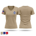 911 First Sergeants 43357868 Women's Short Sleeve V-neck Shirt - 1
