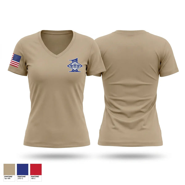 Womens Short Sleeve Vneck Shirt, 911 First Sergeants, Air Force, Teamtime, Team time, sublimation, custom sports apparel, team uniforms, spirit wear, spiritwear, sports uniforms, custom shirts, team store, custom team store, fundraiser sports, apparel fundraiser