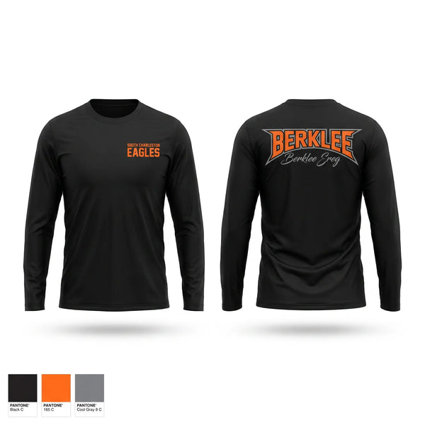 Long Sleeve Performance Shirt, South Charleston Eagles, Cheer, Teamtime, Team time, sublimation, custom sports apparel, team uniforms, spirit wear, spiritwear, sports uniforms, custom shirts, team store, custom team store, fundraiser sports, apparel fundraiser