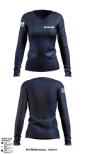 IAFF Local 4846 46715947 Women's Long Sleeve V-neck Shirt - 1