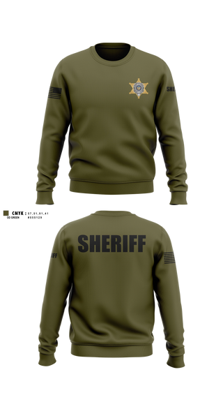 Crew Neck Sweatshirt, Clay County Courts, Police, Teamtime, Team time, sublimation, custom sports apparel, team uniforms, spirit wear, spiritwear, sports uniforms, custom shirts, team store, custom team store, fundraiser sports, apparel fundraiser