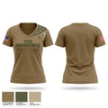 1172nd transportation CO. Women's Short Sleeve V-neck Shirt - 1