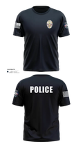 Miami Police Department 44557573 Old School Cotton Feel Shirt - 10