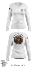 LCU 2025 kings mountain Women's Long Sleeve V-neck Shirt - 5