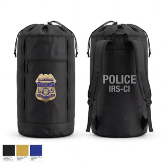 Gear Bag, IRS-CI, Police, Teamtime, Team time, sublimation, custom sports apparel, team uniforms, spirit wear, spiritwear, sports uniforms, custom shirts, team store, custom team store, fundraiser sports, apparel fundraiser