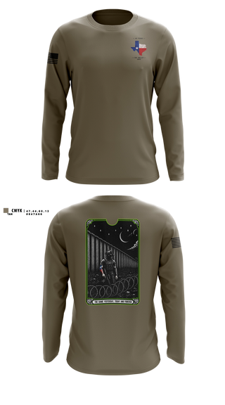 Long Sleeve Performance Shirt, Stallions, Army, Teamtime, Team time, sublimation, custom sports apparel, team uniforms, spirit wear, spiritwear, sports uniforms, custom shirts, team store, custom team store, fundraiser sports, apparel fundraiser