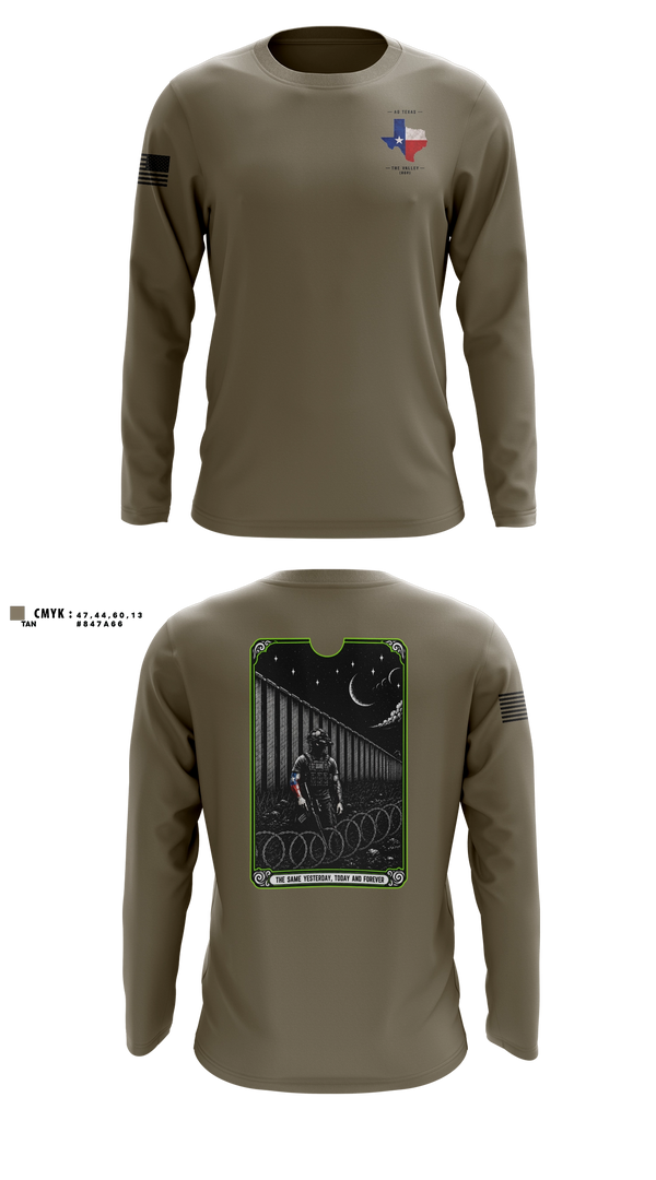 Long Sleeve Performance Shirt, Stallions, Army, Teamtime, Team time, sublimation, custom sports apparel, team uniforms, spirit wear, spiritwear, sports uniforms, custom shirts, team store, custom team store, fundraiser sports, apparel fundraiser