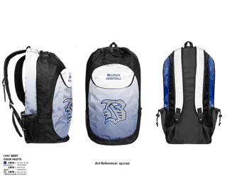 Gear Bag, Belleview High School Basketball, Men's Basketball, Teamtime, Team time, sublimation, custom sports apparel, team uniforms, spirit wear, spiritwear, sports uniforms, custom shirts, team store, custom team store, fundraiser sports, apparel fundraiser