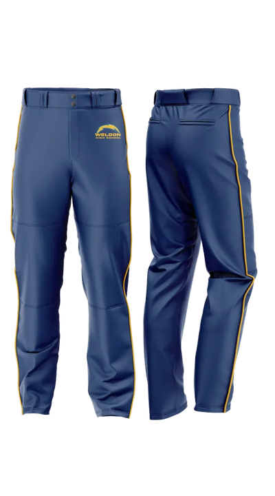 Weldon High School Baseball 14561048 Baseball Pants - 1