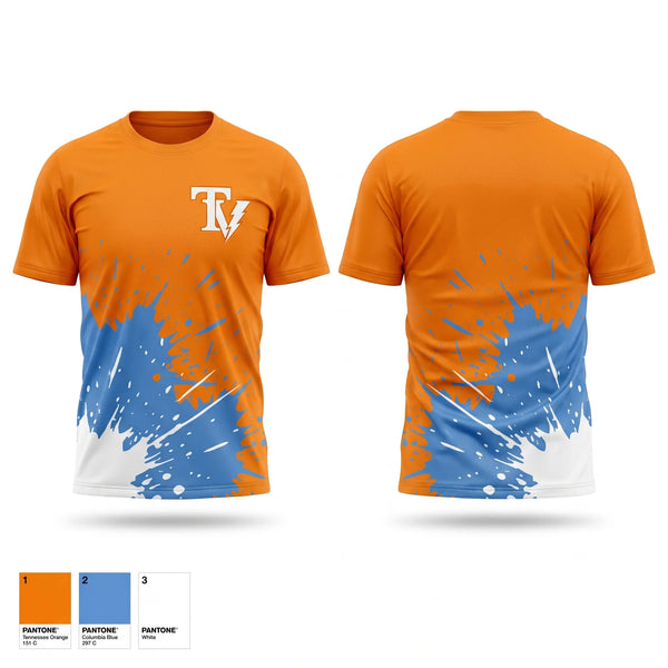 Soft Poly Tee Cotton Like Feel, Texas Volts, Softball, Teamtime, Team time, sublimation, custom sports apparel, team uniforms, spirit wear, spiritwear, sports uniforms, custom shirts, team store, custom team store, fundraiser sports, apparel fundraiser