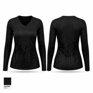 Womens Long Sleeve Vneck Shirt, 4 Base Error, Softball, Teamtime, Team time, sublimation, custom sports apparel, team uniforms, spirit wear, spiritwear, sports uniforms, custom shirts, team store, custom team store, fundraiser sports, apparel fundraiser