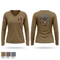 142nd Women's Long Sleeve V-neck Shirt - 1