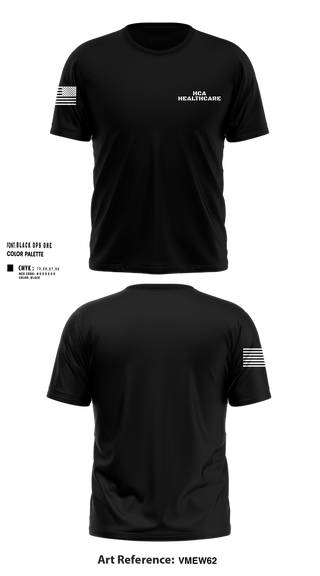 Short Sleeve Performance Shirt, HCA HEALTHCARE, , Teamtime, Team time, sublimation, custom sports apparel, team uniforms, spirit wear, spiritwear, sports uniforms, custom shirts, team store, custom team store, fundraiser sports, apparel fundraiser