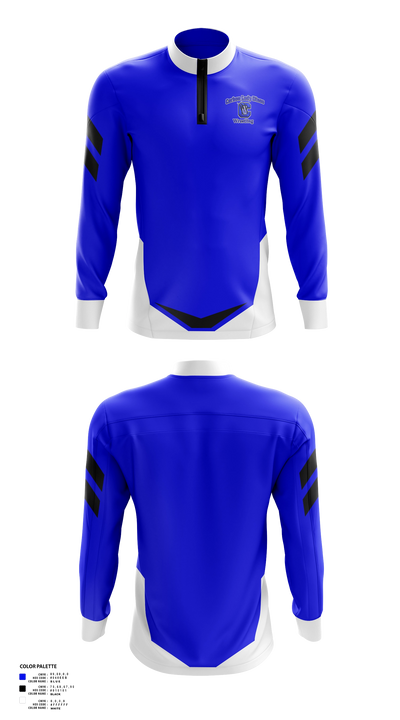 Carbon Lady Dinos Quarter Zip Jacket - 21