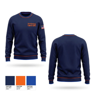 Crew Neck Sweatshirt, GlobalFoundries Fab 8 ERT, Fire Department, Teamtime, Team time, sublimation, custom sports apparel, team uniforms, spirit wear, spiritwear, sports uniforms, custom shirts, team store, custom team store, fundraiser sports, apparel fundraiser