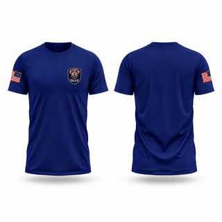 Old School Cotton Feel Shirt, Choctaw PD, Police, Teamtime, Team time, sublimation, custom sports apparel, team uniforms, spirit wear, spiritwear, sports uniforms, custom shirts, team store, custom team store, fundraiser sports, apparel fundraiser