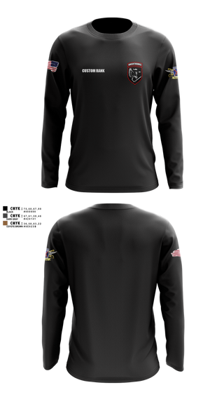 Long Sleeve Performance Shirt, 2-10 AHB Knighthawks, Spirit Store, Teamtime, Team time, sublimation, custom sports apparel, team uniforms, spirit wear, spiritwear, sports uniforms, custom shirts, team store, custom team store, fundraiser sports, apparel fundraiser