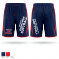 Frontier Regional School Softball 62798325 Athletic Shorts With Pockets - 1