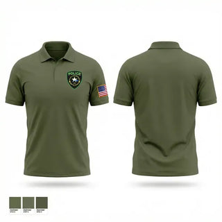 Short Sleeve Performance Polo, Texas A&M University-Corpus Christi Police Deparment, Police, Teamtime, Team time, sublimation, custom sports apparel, team uniforms, spirit wear, spiritwear, sports uniforms, custom shirts, team store, custom team store, fundraiser sports, apparel fundraiser