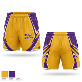 Track Shorts, Eaton Eagles, Cross Country, Teamtime, Team time, sublimation, custom sports apparel, team uniforms, spirit wear, spiritwear, sports uniforms, custom shirts, team store, custom team store, fundraiser sports, apparel fundraiser