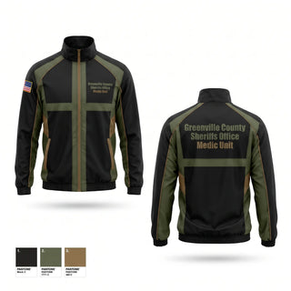 Windbreaker, Greenville County Sheriff’s Office - Medic Unit, Police, Teamtime, Team time, sublimation, custom sports apparel, team uniforms, spirit wear, spiritwear, sports uniforms, custom shirts, team store, custom team store, fundraiser sports, apparel fundraiser
