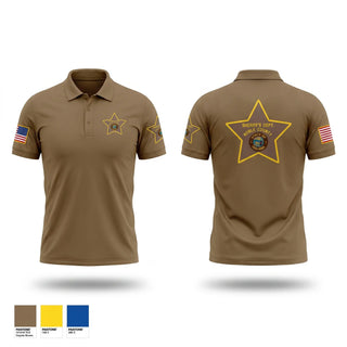 Short Sleeve Performance Polo, Noble county sheriffs dept, Police, Teamtime, Team time, sublimation, custom sports apparel, team uniforms, spirit wear, spiritwear, sports uniforms, custom shirts, team store, custom team store, fundraiser sports, apparel fundraiser