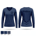 Perryville Police Department Women's Long Sleeve V-neck Shirt - 1