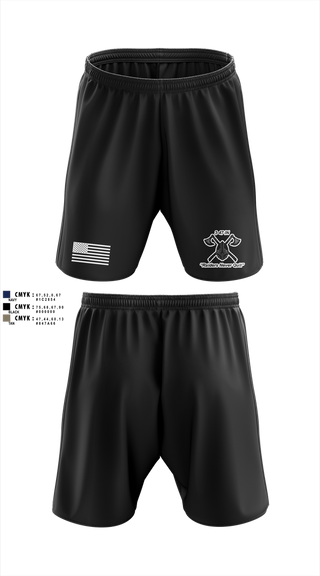 Athletic Shorts With Pockets, D Co 3-47, , Teamtime, Team time, sublimation, custom sports apparel, team uniforms, spirit wear, spiritwear, sports uniforms, custom shirts, team store, custom team store, fundraiser sports, apparel fundraiser