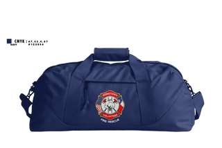 Duffle Bag, Robstown Volunteer Fire Department, Fire Department, Teamtime, Team time, sublimation, custom sports apparel, team uniforms, spirit wear, spiritwear, sports uniforms, custom shirts, team store, custom team store, fundraiser sports, apparel fundraiser