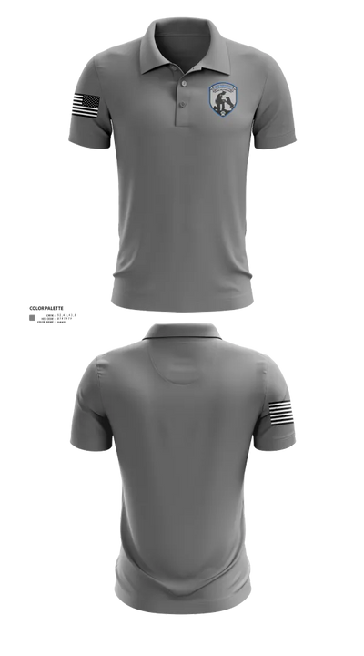 Police Helping Paws 66972550 Short Sleeve Performance Polo - 41