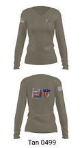 Motors 2564618 Women's Long Sleeve V-neck Shirt - 11