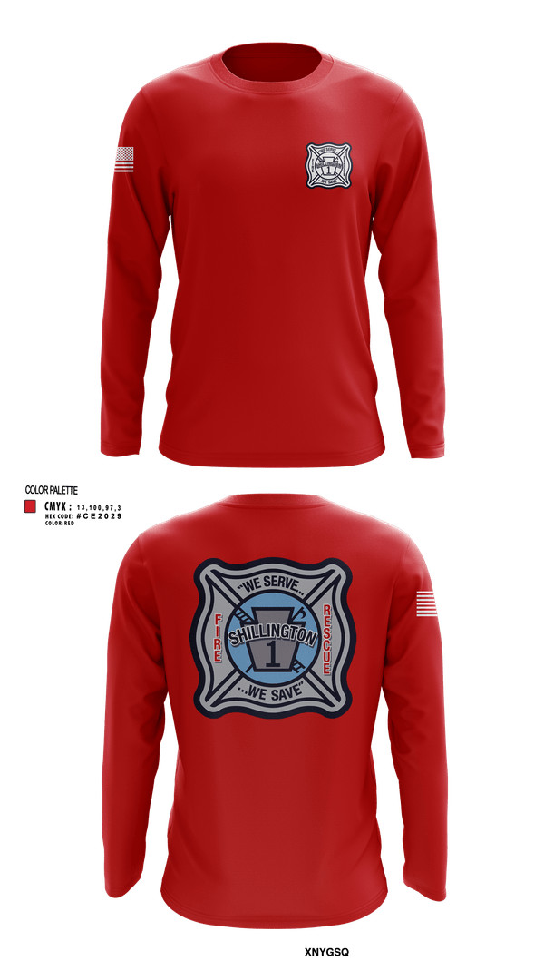 Long Sleeve Performance Shirt, SHILLINGTON FIRE DEPARTMENT, Fire Department, Teamtime, Team time, sublimation, custom sports apparel, team uniforms, spirit wear, spiritwear, sports uniforms, custom shirts, team store, custom team store, fundraiser sports, apparel fundraiser