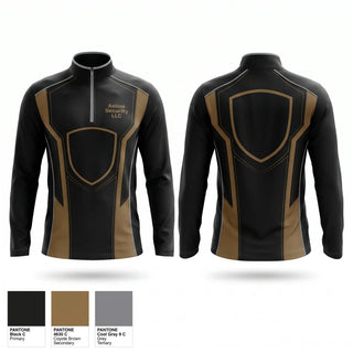 Quarter Zip Jacket, Axiom Security LLC, , Teamtime, Team time, sublimation, custom sports apparel, team uniforms, spirit wear, spiritwear, sports uniforms, custom shirts, team store, custom team store, fundraiser sports, apparel fundraiser