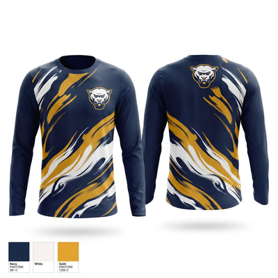 Quabbin varsity cheer 2938643 Long Sleeve Performance Shirt - 1