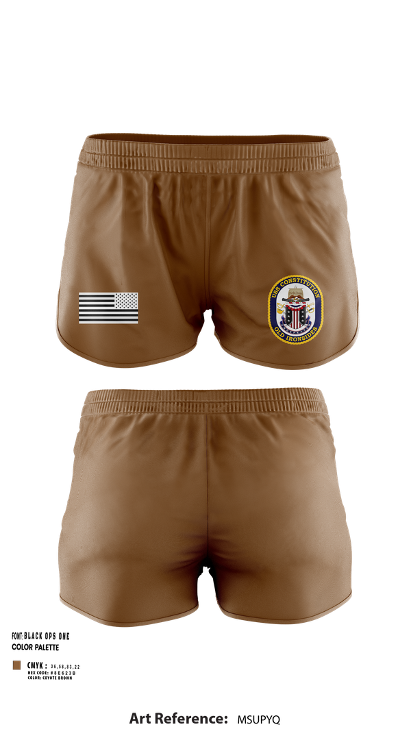 Ranger Panties, USS CONSTITUTION, , Teamtime, Team time, sublimation, custom sports apparel, team uniforms, spirit wear, spiritwear, sports uniforms, custom shirts, team store, custom team store, fundraiser sports, apparel fundraiser