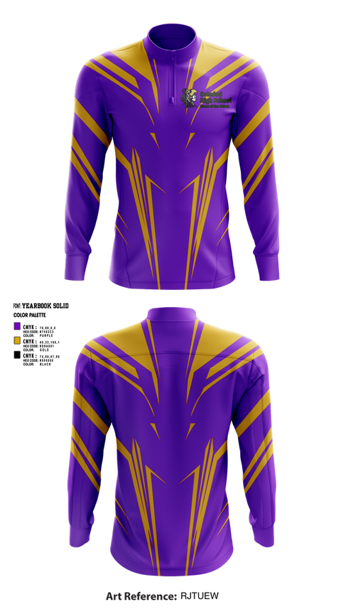 Quarter Zip Jacket, Soledad High School Cheer, Cheer, Teamtime, Team time, sublimation, custom sports apparel, team uniforms, spirit wear, spiritwear, sports uniforms, custom shirts, team store, custom team store, fundraiser sports, apparel fundraiser