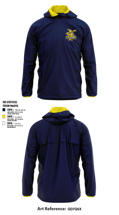 PC SOFTBALL TEAM 49705440 Windbreaker - 5
