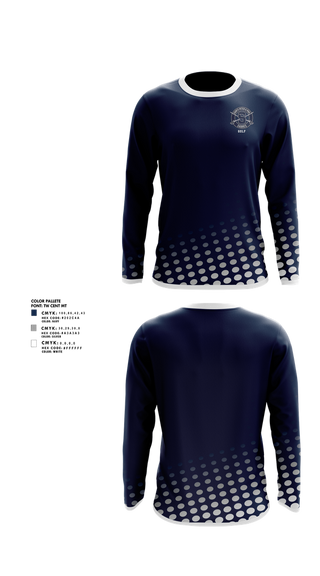Long Sleeve Performance Shirt, Saints Peter & Paul Sabres Golf, Golf, Teamtime, Team time, sublimation, custom sports apparel, team uniforms, spirit wear, spiritwear, sports uniforms, custom shirts, team store, custom team store, fundraiser sports, apparel fundraiser