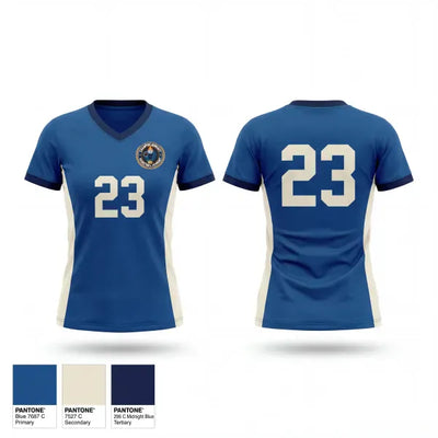Champion Mindset Basketball Academy 5721341 Women's Short Sleeve V-neck Shirt - 1 (1)