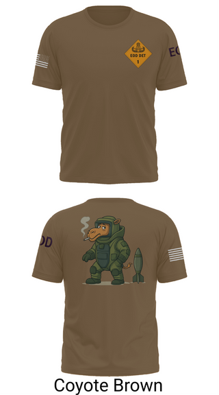 Old School Cotton Feel Shirt, 1st EOD DET, , Teamtime, Team time, sublimation, custom sports apparel, team uniforms, spirit wear, spiritwear, sports uniforms, custom shirts, team store, custom team store, fundraiser sports, apparel fundraiser
