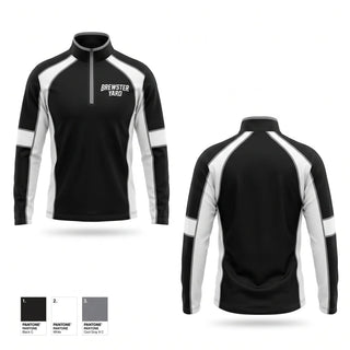 Quarter Zip Jacket, Brewster Yard, , Teamtime, Team time, sublimation, custom sports apparel, team uniforms, spirit wear, spiritwear, sports uniforms, custom shirts, team store, custom team store, fundraiser sports, apparel fundraiser