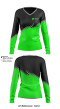 G therapy 94467142 Women's Long Sleeve V-neck Shirt - 1