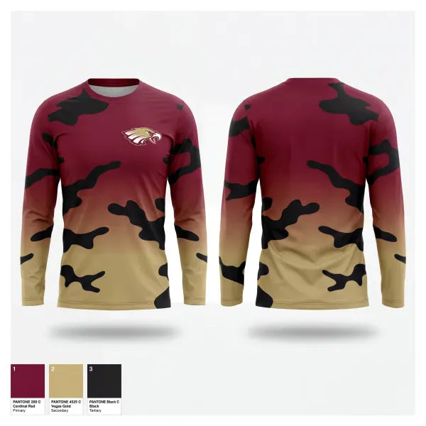 Long Sleeve Performance Shirt, Ensor, Track & Field, Teamtime, Team time, sublimation, custom sports apparel, team uniforms, spirit wear, spiritwear, sports uniforms, custom shirts, team store, custom team store, fundraiser sports, apparel fundraiser